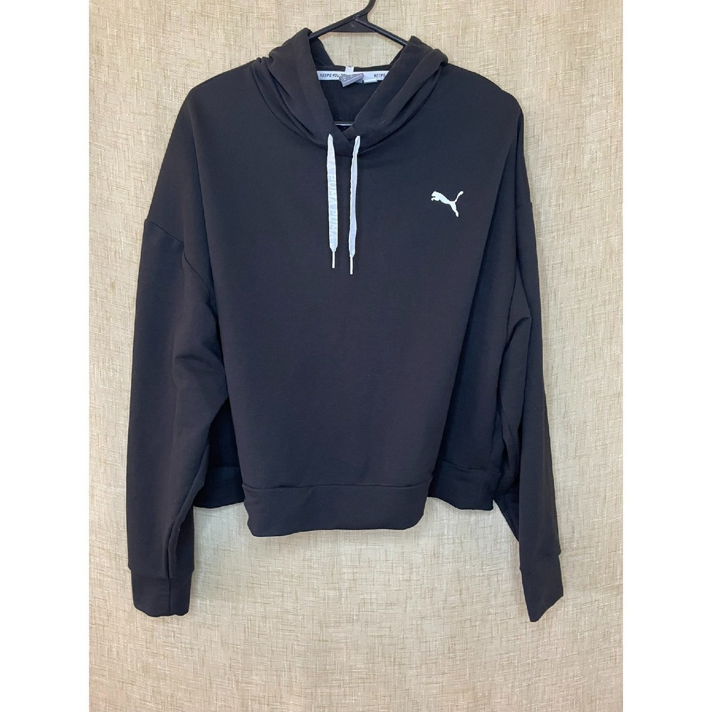 Puma Cropped Pullover Sweatshirt Hoodie Women's Size‎ XL